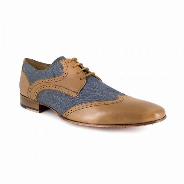 Chaussures Homme Derby J.Bradford Cuir Blue JB-BLUE