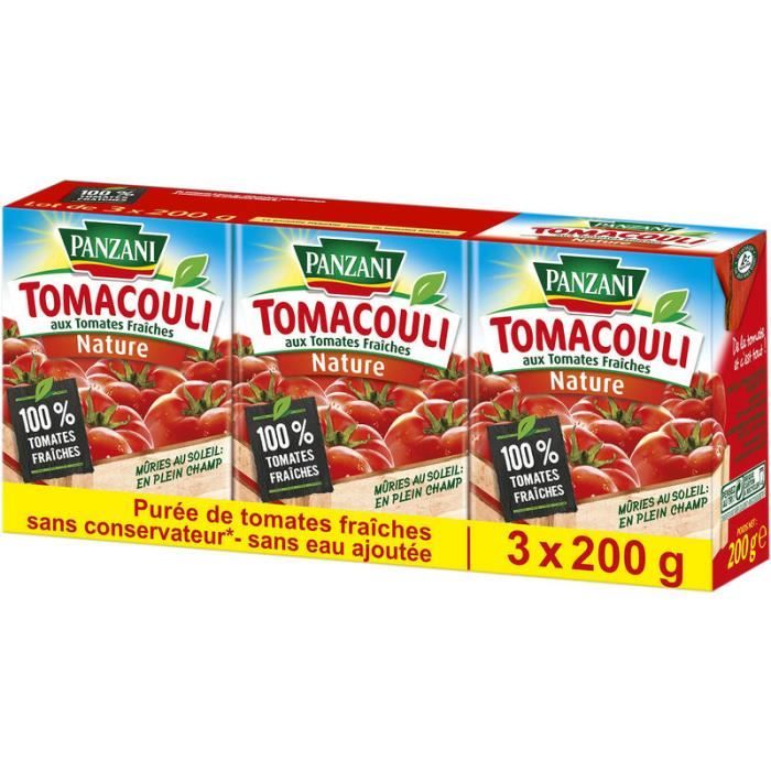PANZANI Tomacouli nature - 0,6 kg