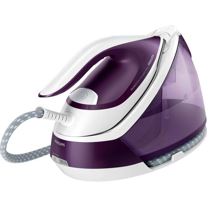 PHILIPS Centrale Vapeur PerfectCare Compact GC7933/30 Réservoir d'Eau 1,5L Anticalcaire 6,5 Bar 2400 W