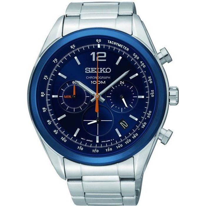 Montre homme SEIKO NEO SPORTS SSB091P1. Classique.