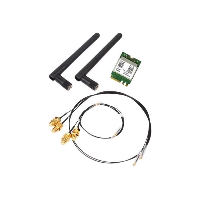 Shuttle WLN-M WLAN kit - Adaptateur réseau - M.2 Card - Bluetooth 4.0, 802.11ac