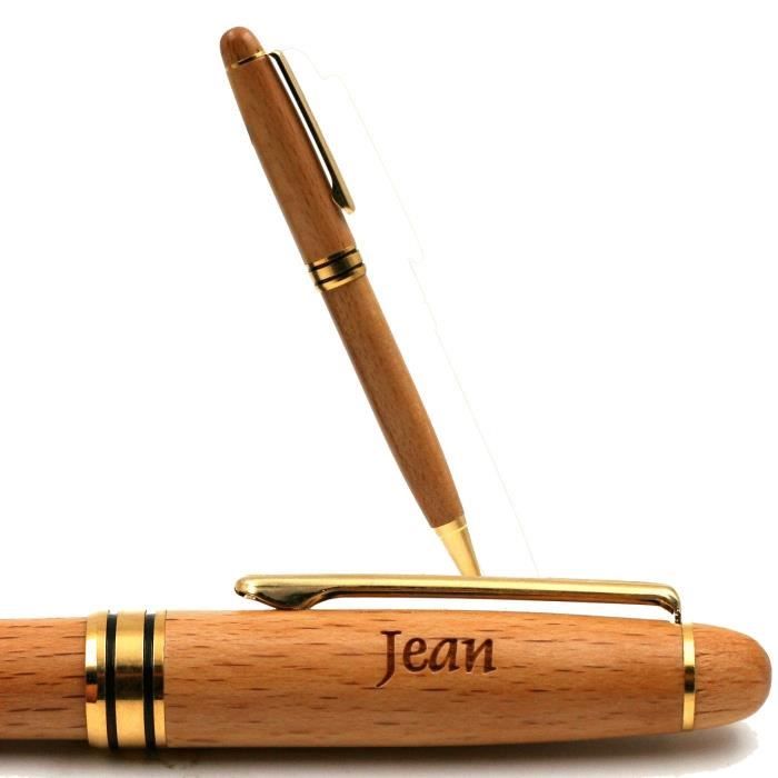 Jean - Stylo Prénom en Bois