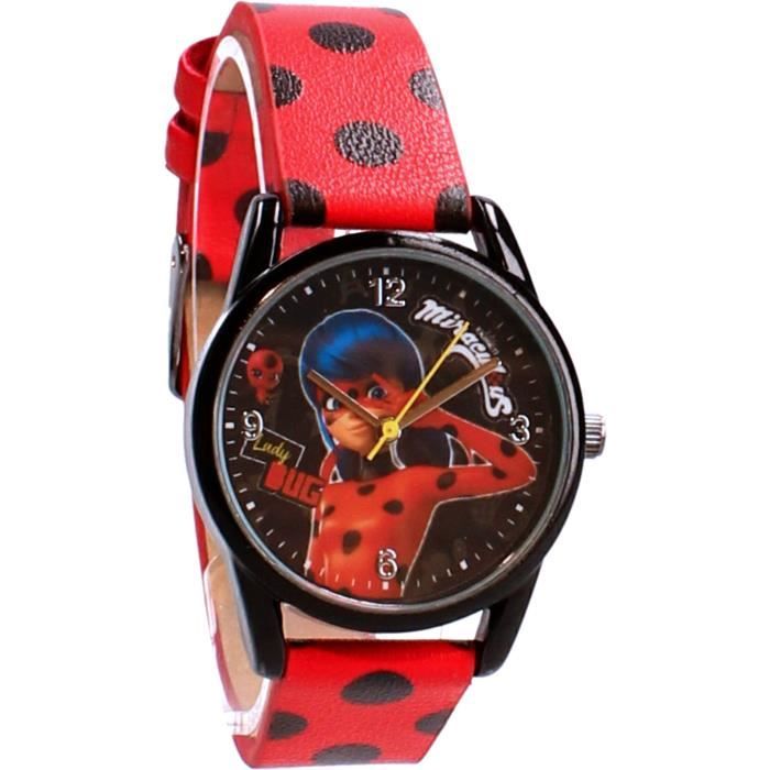 MIRACULOUS Montre Super Heroez Rouge Enfant