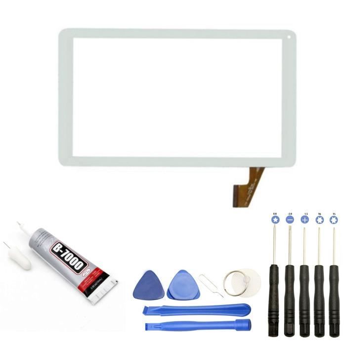 Vitre écran tactile compatible avec Tablette Thomson TEO10R TEO10R-BK16C SPTEO10BK16 TEO10R-WH8CD 10.1\
