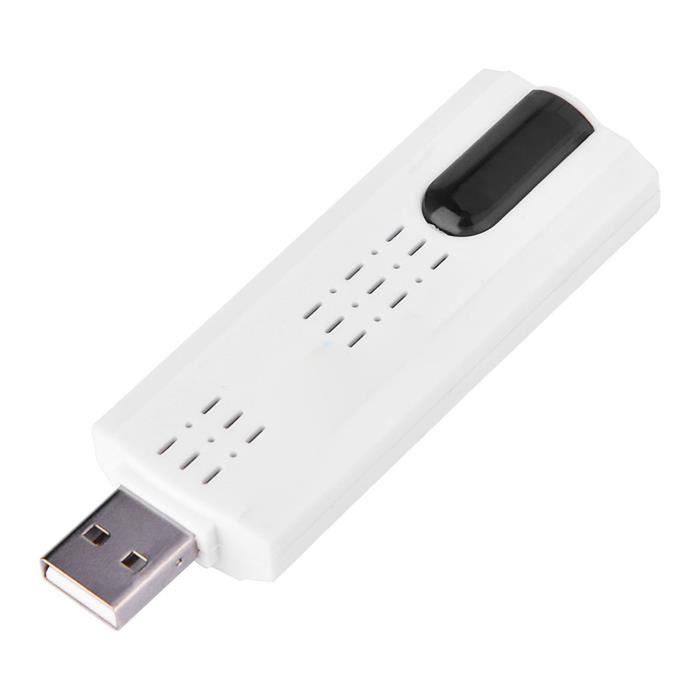 Zerodis Clé USB TV numérique Récepteur USB 2.0 FM + DAB + SDR Digital HDTV Stick Tuner pour ordinateur PC