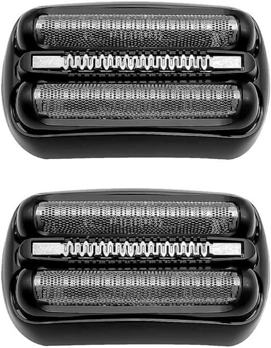 Têtes De Rechange Pour Rasoir Braun Series 3 - 2 Pièces - Compatibles Avec Les Rasoirs Sans Fil Braun