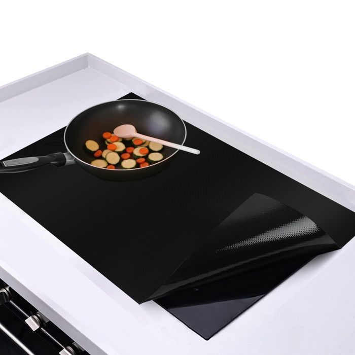 Tapis De Protection Anti-chaleur Pour Plan De Travail - 60x40 Cm, Résiste Jusqu'à 500°C - Anti-dérapant, Facile à Nettoyer