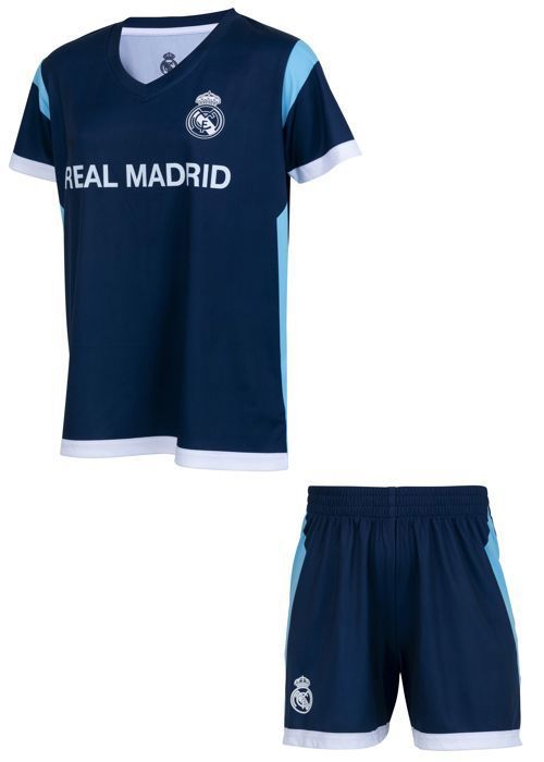 Ensemble Maillot Short Officiel Real Madrid Vinicius Junior – Collection Enfant 6-14 Ans – 100% Licencié