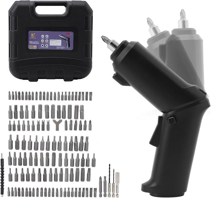 Perceuse-visseuse sans fil Tournevis électrique Brosse de nettoyage électrique Détachage de voiture