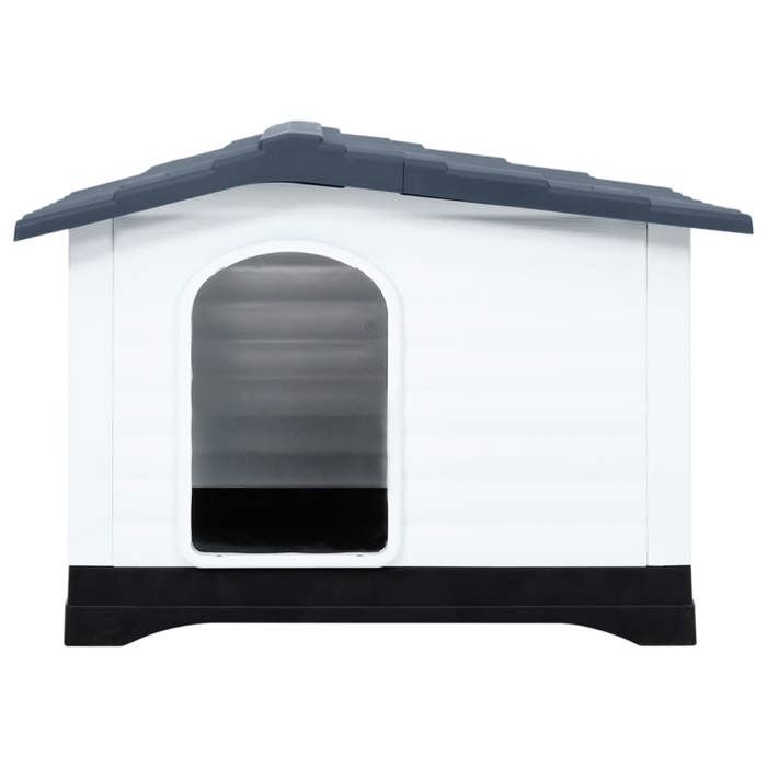 Meilleures Abris - Cage - Niche pour chien Gris 90,5x68x66 cm Polypropylène SSD2179363
