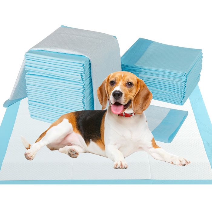 Meilleurs prix pour Costway Lot De 150 Tapis Pour Chien Chiots 90 X 60 Cm À 6 Couches, Tapis Propreté Chat, Absorption Rapide, Pour Salon Cage Voiture