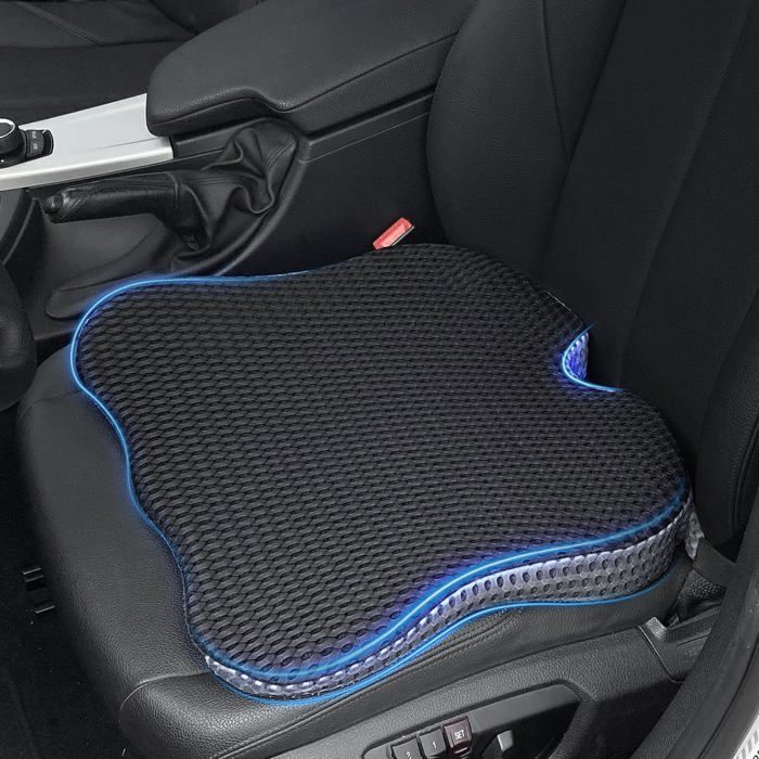 Coussin rehausseur de siège auto coussin en mousse à mémoire de forme coussin respirant pour siège auto coussins de siège auto