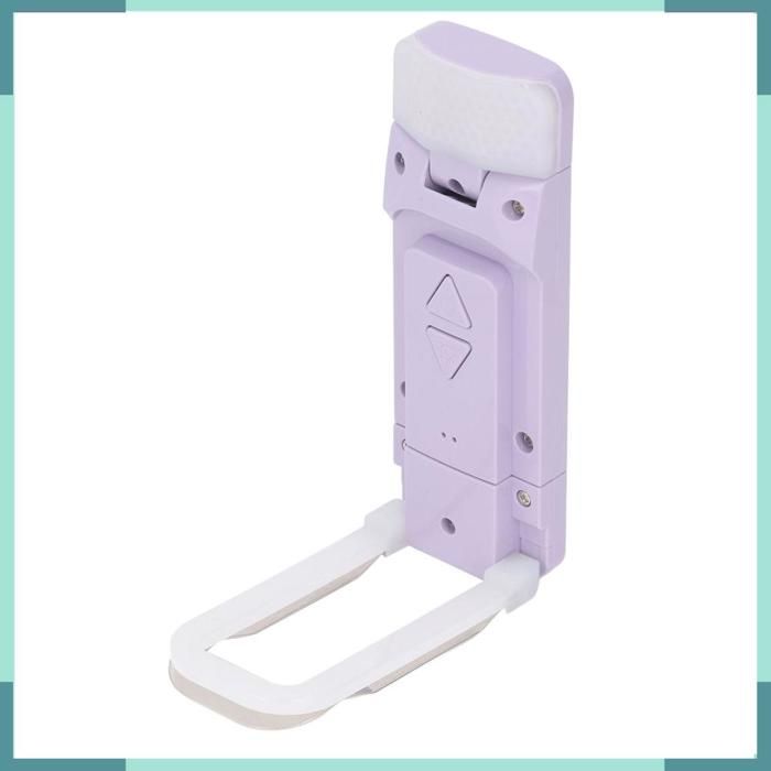 KEENSO Lampe pliable USB Lampe De Voyage Veilleuse De Lecture Angles Flexibles Gradation Continue 3 Modes outillage poche Violet