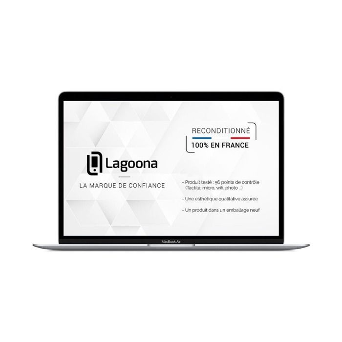 Apple MacBook Air 13 SSD 8 Go RAM Puce M1 CPU 8 cœurs GPU 7 cœurs 2020 Lagoona - vue 6