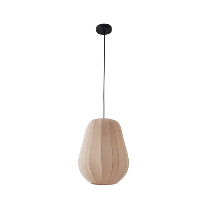 Suspension - Lindby - lampe suspendue - Tissu textile - beige Suspension - Lindby - lampe suspendue - Tissu textile - beige