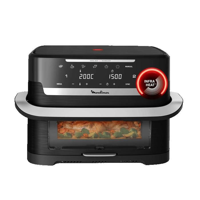 Moulinex Ever Fry Dual Flex Air fryer Rapide facile à nettoyer EZ9288F0 - vue 9