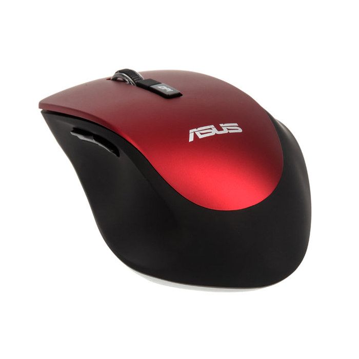 Souris ASUS WT425 - Sans fil - Optique - 6 boutons - 1600 DPI - Rouge