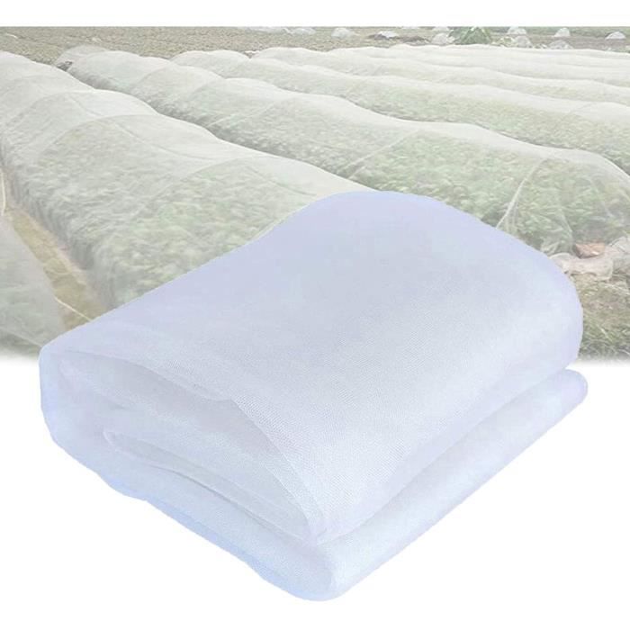 Filet De Protection Jardin 6x2.4 M - Anti-insectes, Oiseaux, Maille Fine, Résistant Aux UV, Facile à Installer