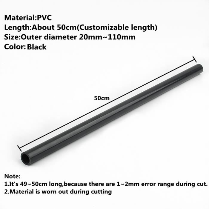 Tuyau D'irrigation Micro 30 M - Diamètre Intérieur 4 Mm, Extérieur 7 Mm, PVC Noir, Pour Système Goutte à Goutte Jardin - 8