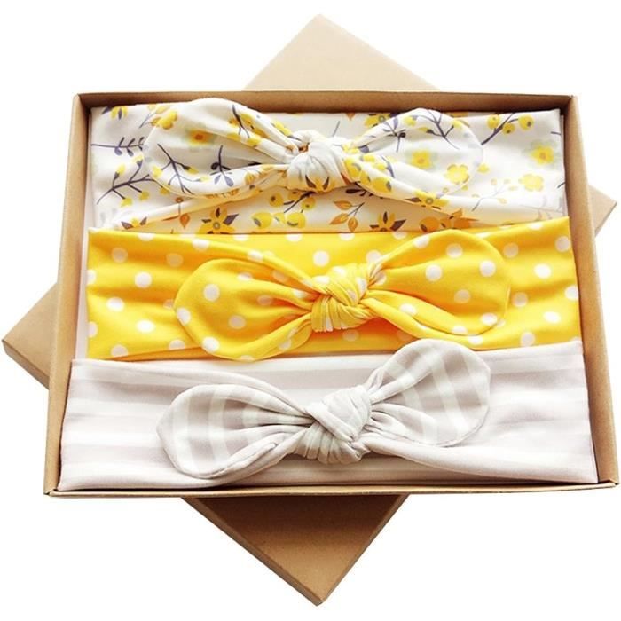 Fasce Per Capelli Bebè DRESHOW - Set Di 10 Bandeaux Elastici Con Fiocco Per Bambine - Foto 10