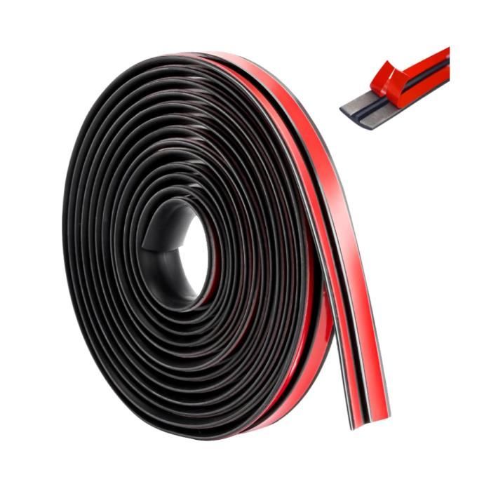 Bande D'étanchéité Caoutchouc EPDM Pour Toit Ouvrant - 300x1.5 Cm Noir - Facile à Installer
