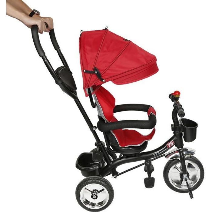 Tricycle évolutif pour bébé 4 en 1 - LaiZere!!! - Rouge - 10 à 36 mois - Poussette  Vélo Enfant - Cdiscount Jeux - Jouets