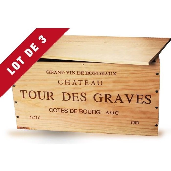 1 x AUTHENTIQUE 12 Bouteilles de grands bois vin Caisse Boîte à outil de stockage. 1 x AUTHENTIQUE 12 Bouteilles de grands bois vin Caisse Boîte à outil de stockage.