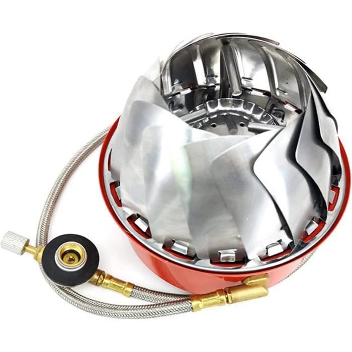 Pare-vent Brs Pour Réchaud De Camping - Alliage D'Aluminium 10 Pièces