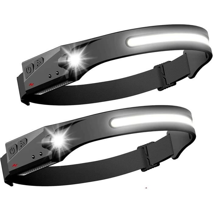 Lampe Frontale Rechargeable,2023 Améliorée 11 Led 25000 Lumens Lampe - 9