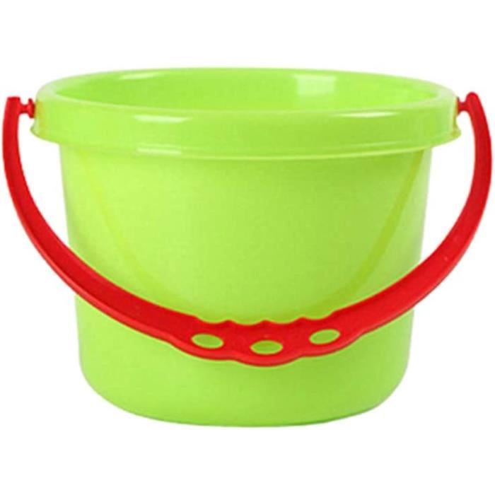 Lot De 12 Petits Seaux De Plage/jardin - 13 Cm, Couleurs Vives - Pour Bac à Sable, Anniversaire, Cadeaux Enfants