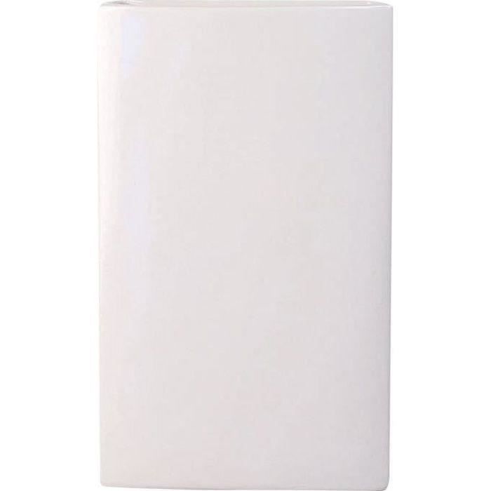 Saturateur plat à suspendre - large - blanc