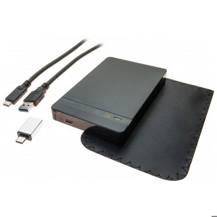 Boîtier HDD 2.5 - Marque - Modèle - Aluminium - USB 3.1 - Transfert rapide