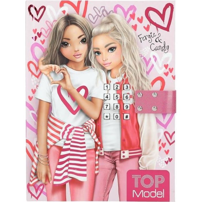 Depesche Top Model Journal intime sonore One Love avec code secret électronique Cdiscount