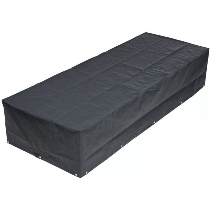 Nature Housse pour Chaise Longue  Chaise de Repose Longue Fauteuil de