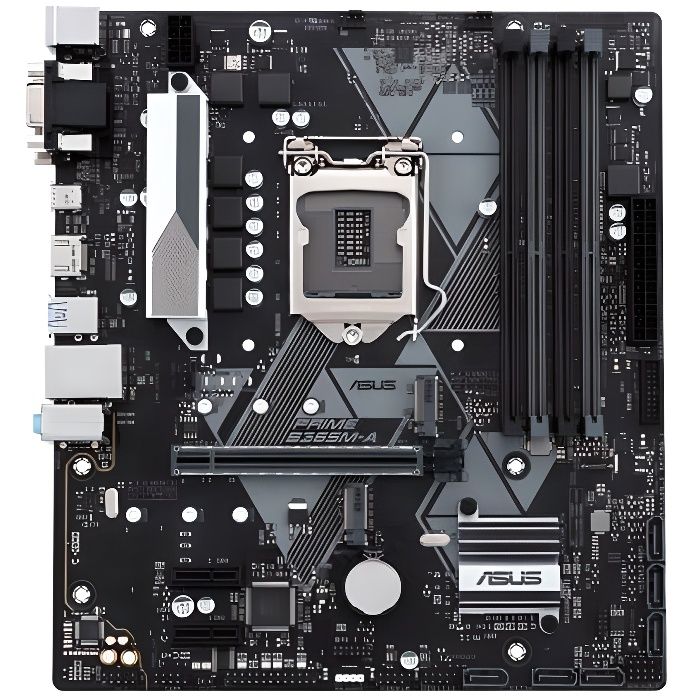 ASUS Carte Mère Prime B365M A Intel Chipset Socket H4 LGA 1151 DDR4 SDRAM RAM maximale DIMM UDIMM 4 x Memory Slots