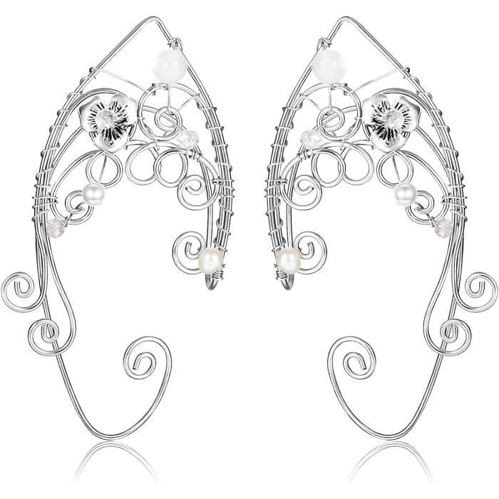 Dochais 8 Paires Clips Boucles D'oreilles Non Percées Hypoallergénique Dochais 8 Paires Clips Boucles D'oreilles Non Percées Hypoallergénique