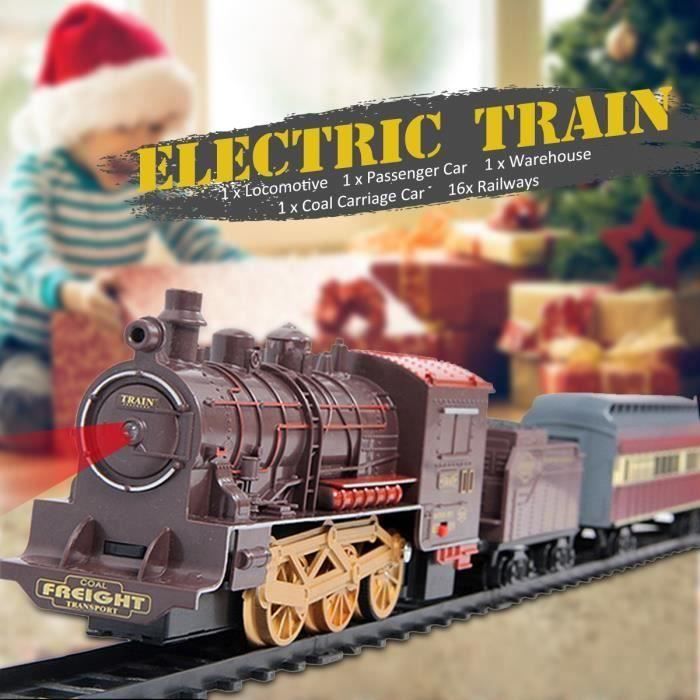 Circuit Petit Train Electrique Jeu Jouet Pour Enfent Locomotive Cadeau de  Noël Pour Enfant @YC - Cdiscount Jeux - Jouets