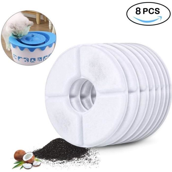 Recharge 8 Filtres Pour Fontaine A Chat Filtre A Eau Filtre De Rechange Pour Fontaine Filtre De Remplacement Pour Chien Chat Cdiscount Recharge 8 Filtres Pour Fontaine A Chat Filtre A Eau Filtre De Rechange Pour Fontaine Filtre De Remplacement Pour Chien Chat Cdiscount