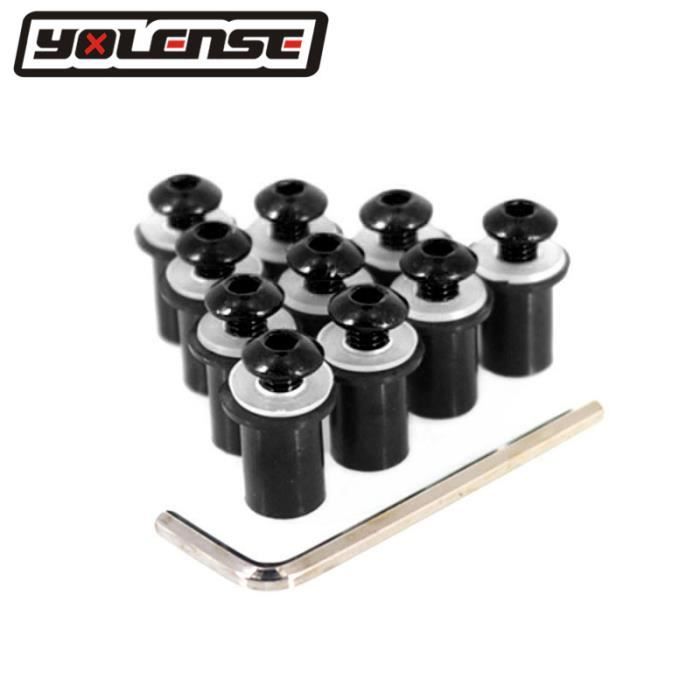 Acheter Kit De Boulons De Carénage De Pare-brise De Moto, 10