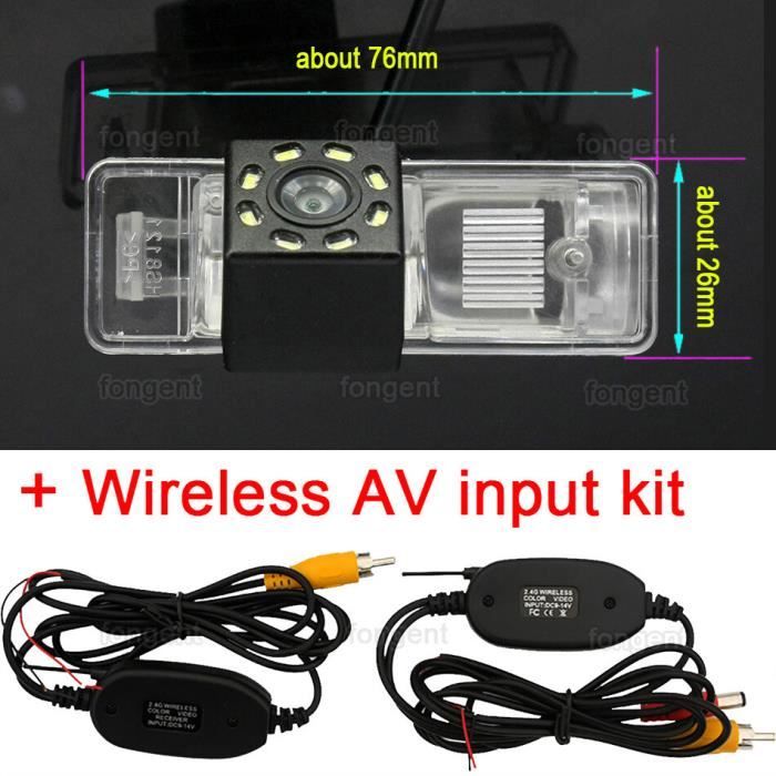 Caméra De Recul AHD 1080P Pour Mercedes Vito Viano Sprinter - Aide Parking Éclairage Plaque