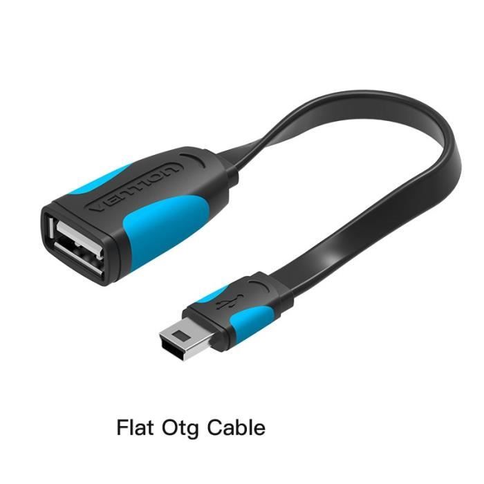 CABLE ADAPTATEUR USB FEMELLE vers MINI USB MALE OTG POUR TABLETTE  SMARTPHONE - Cdiscount Informatique