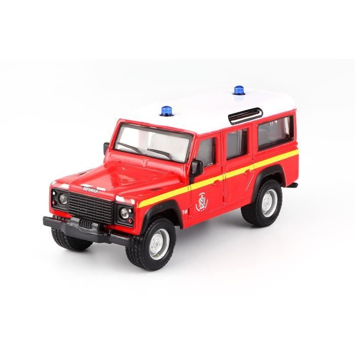 Solido-02. Land Rover defender Bemaex pompiers. 1/43 - Collection