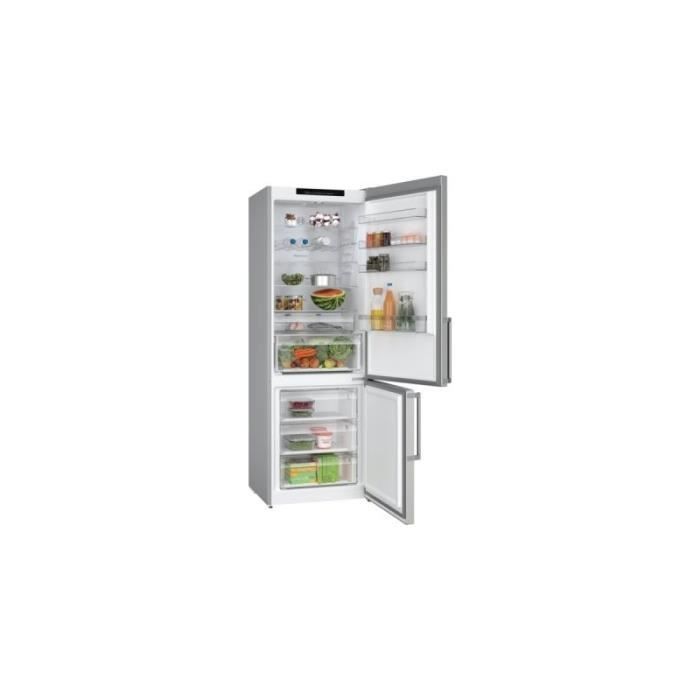Bosch Hausgeräte KGN49VICT Série 4 Réfrigérateur avec congélateur 203 x 70 cm Réfrigérateur 313 + 127 congélateur VitaFresh Éclairage LED uniforme - vue 2