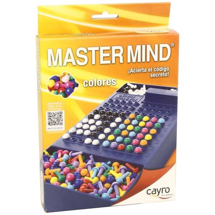 Cayro - Master Mind - + di 7 Anni - Modello In Legno Colorato - Gioco da Tavolo - Ideale per Bambini e Adulti - Trova La Combinazione Corretta - 2