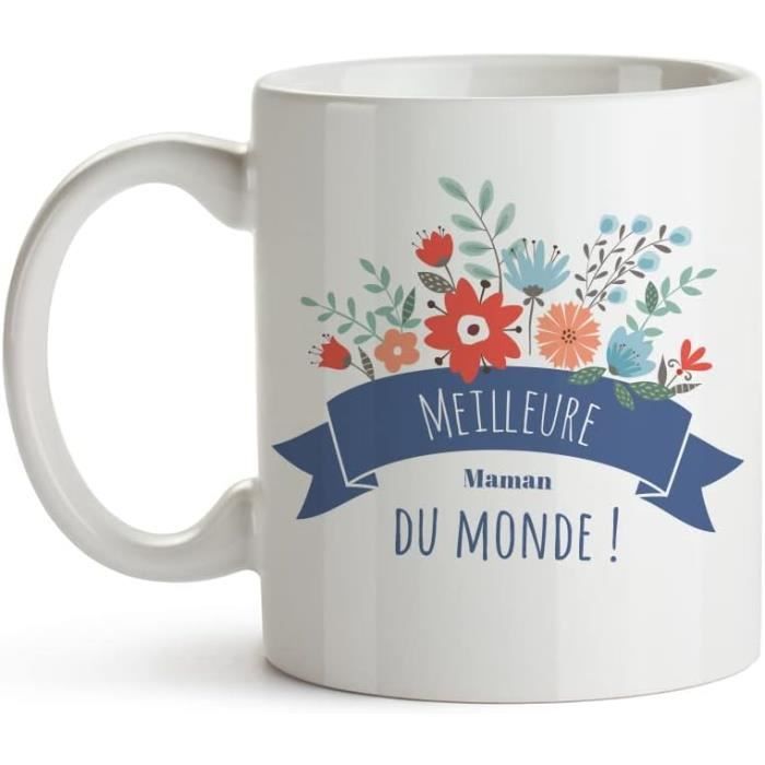 Mug Ceramique Meilleure Maman - Cadeau Fete Des Meres - Cadeau ...