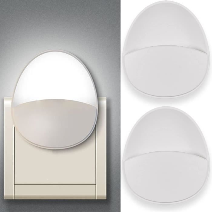 Veilleuse Enfant Sur Prise Lapin Mignon Automatique - Lampe Nuit Bébé Avec Capteur Crépusculaire