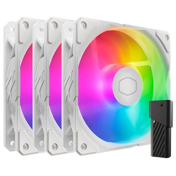 Cooler Master SickleFlow Edge 120 ARGB 3 Pack Fan Kit Boitier PC Ventilateur 12 cm 1 pièce Neuf - vue 9