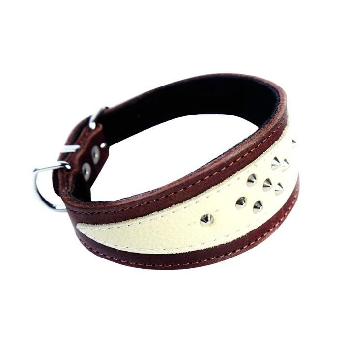 Comparer les prix de Dingo Collier pour lévrier Whippet en Cuir Souple, 17 67 mm x 49 cm - 12403