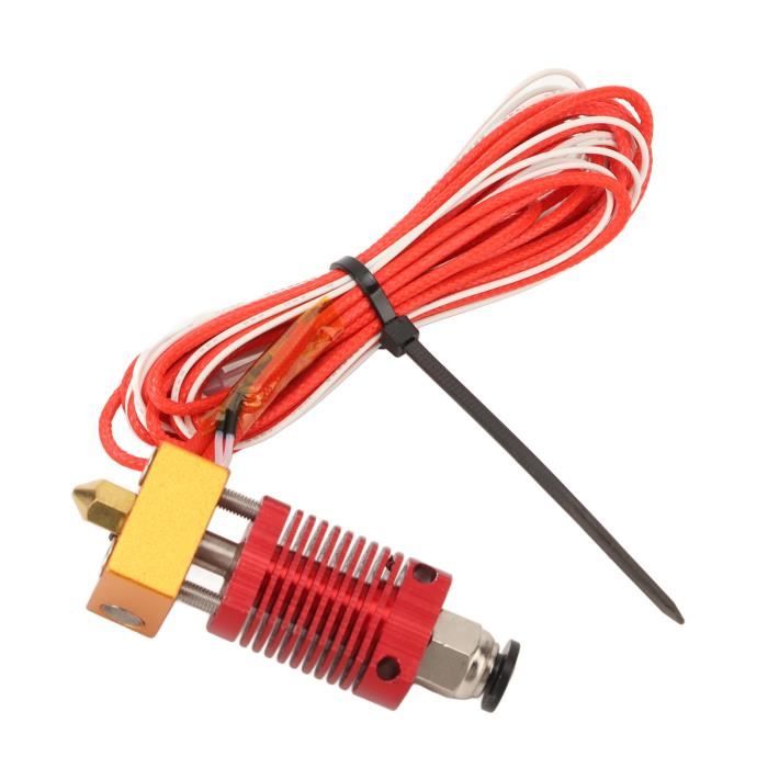 Kit Buse Hotend Pour Imprimante 3D Sidewinder X1 X2 — Buse 0,4mm, Thermistance 100K, 24V | Extrudeuse Remplacement Filament 1,75mm