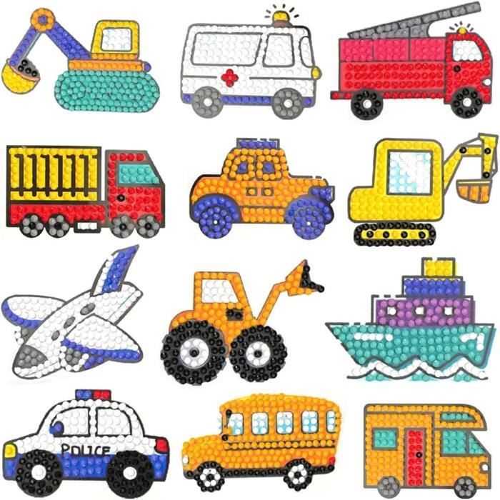 12 Kit Porte-Clés Diamond Painting Halloween | DIY Strass | Pour Enfants Et Adultes | Décorations Fantômes